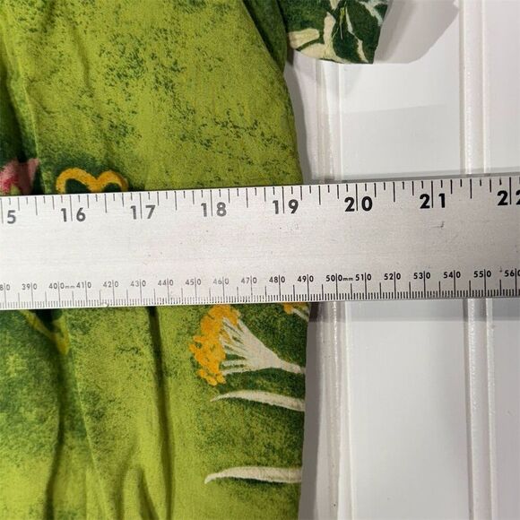 Jams World Vintage Floral Hawaiian Shirt Medium Nohara Print Made in Hawaii - Picture 4 of 8